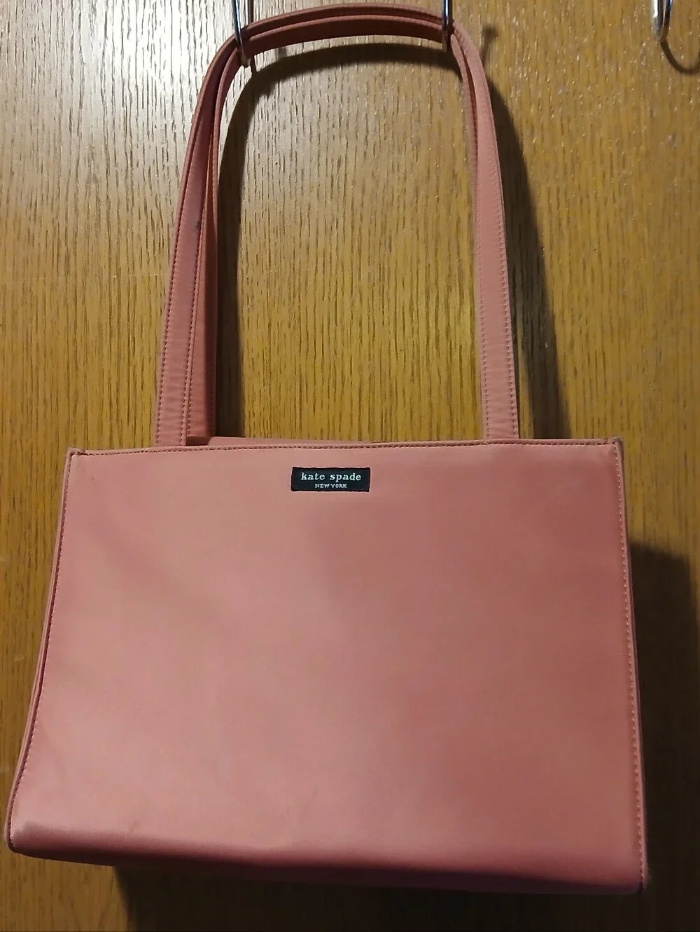 ​Kate Spade New York Pink Nylon Tote Bag Minimalist Chic